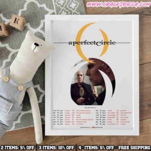 A Perfect Circle UK And EU Tour 2026 Tour Dates Home Decor Poster Canvas