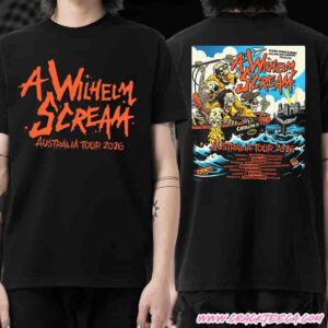 A Wilhelm Scream Australia Tour 2026 Tour Dates Unisex T-Shirt