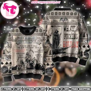 Avenged Sevenfold What A Fucking Holiday Christmas Gifts Xmas For Family And Friends Ugly Sweater