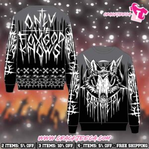BABYMETAL Fox God Christmas 2025 Ugly Sweater Gifts For Fan And Family
