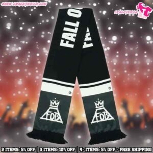 Fall Out Boy Christmas Ruffneck Scarf