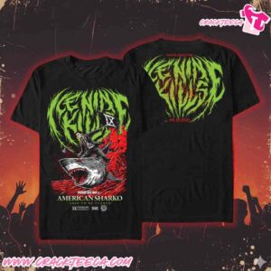 Ice Nine Kills Pop Up Store Manchester UK 2025 A Work Of Art Tour Exclusive Items On December 8 Strictly Limited City T-Shirt