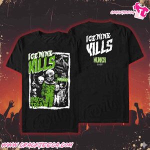 Ice Nine Kills Pop Up Store Munich Germany 2025 A Work Of Art Tour Exclusive Items On November 24 Strictly Limited City T-Shirt
