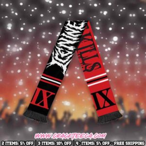 Ice Nine Kills Ruffneck Scarf Christmas 2025-26 For Fans And Family Ice Nine Kills Ruffneck Scarf Christmas 2025-26 For Fans And Family