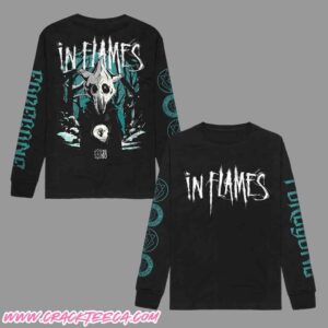 In Flames Foregone Nightmare Holiday Christmas 2025 Long Sleeve Shirt