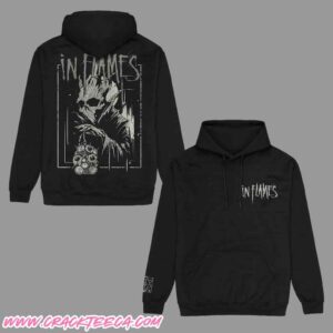 In Flames Rotten Time Holiday Christmas 2025 Pull Over Hoodie Shirt
