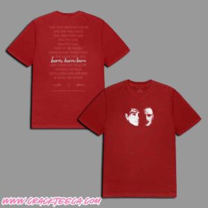 Jack Kerouac X Zach Bryan Limited Edition Burn Burn Burn T-Shirt Merch In Lowell Ma 2025