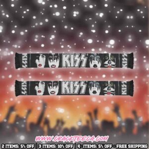 Kiss Band Christmas Ruffneck Scarf