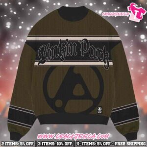 Linkin Park Holiday Sweater Large Logo Ugly Sweater For Family Memories And Xmas Gift