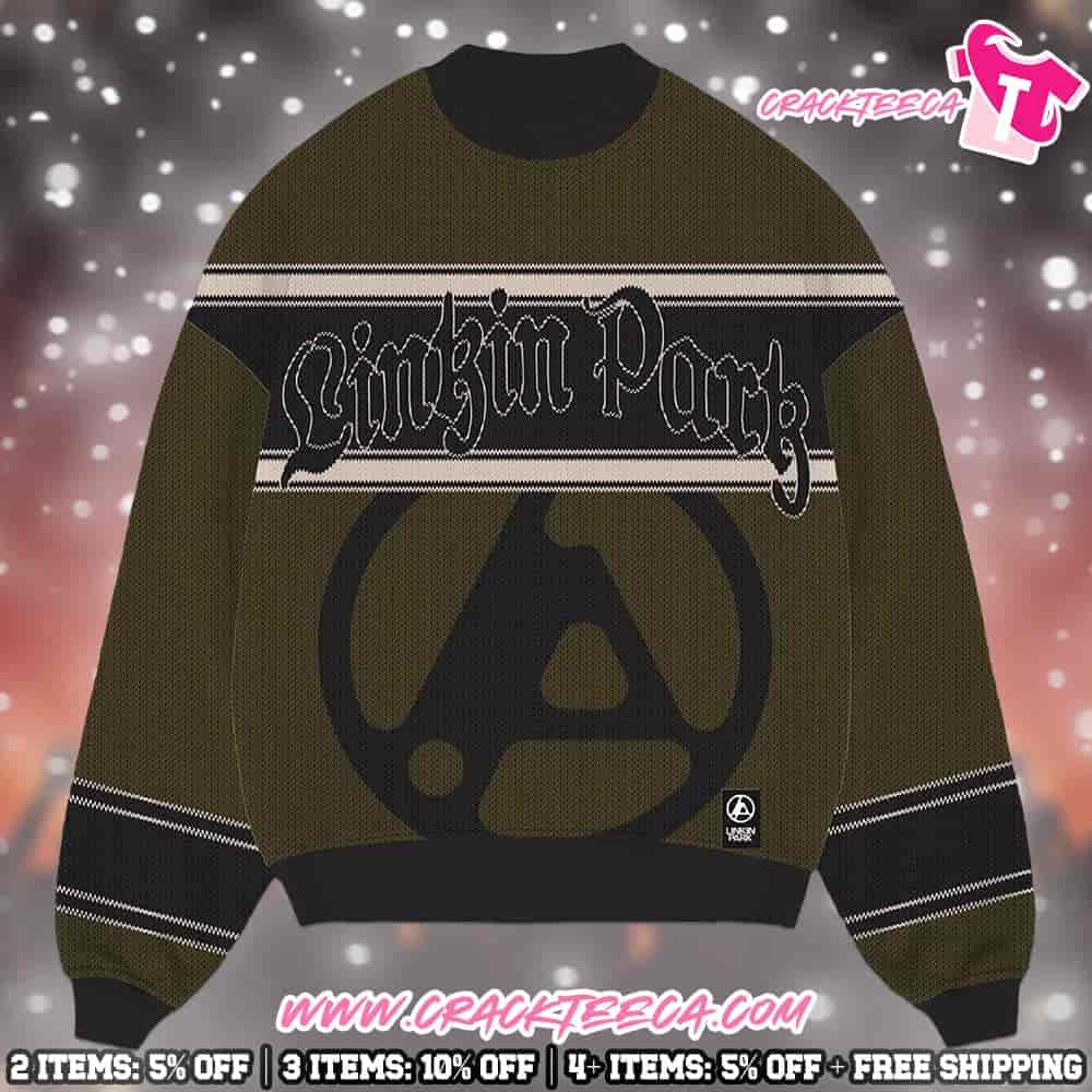Linkin Park Holiday Sweater Large Logo Ugly Sweater For Family Memories And Xmas Gift Linkin Park Holiday Sweater Large Logo Ugly Sweater For Family Memories And Xmas Gift