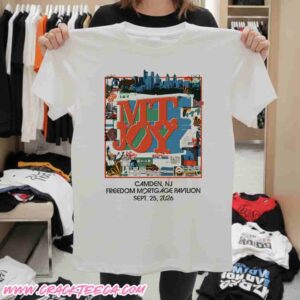MT Joy Camden NJ Concert Poster At Freedom Mortgage Pavillion On September 25 2026 Unisex T-Shirt