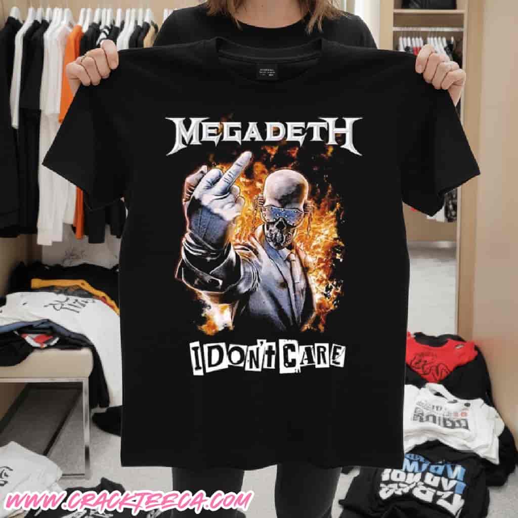 Megadeth Ransom Note I Don’t Care Album Release 2025 T-Shirt Merchandise Megadeth Ransom Note I Don’t Care Album Release 2025 T-Shirt Merchandise