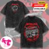 Metallica M72 Adelaide Australia 2025 Merchandise Infernal Sound Machine Exclusive Washed Shirt At Adelaide Oval On November 5 Washed Tee Shirt