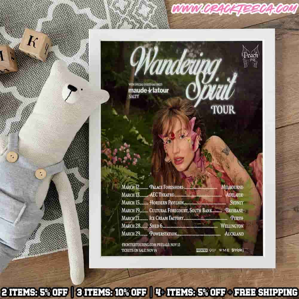 Peach PRC Wandering Spirit Tour Of Australia Set For This March 2026 Home Decor Poster Canvas Peach PRC Wandering Spirit Tour Of Australia Set For This March 2026 Home Decor Poster Canvas