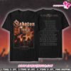 Sabaton Pop-Up Store Merch 2025 United Kingdom London The Legendary Tour On December 4 At The O2 Arena T-Shirt Sabaton Pop-Up Store Merch 2025 United Kingdom London The Legendary Tour On December 4 At The O2 Arena T-Shirt