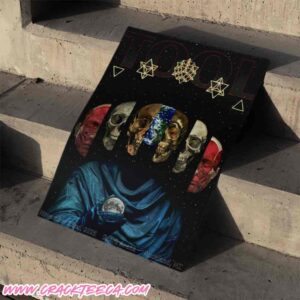 Tool Band Auckland NZ 2025 Night 1 Poster On November 22 2025 At Spark Arena Home Decor Poster Canvas