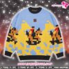 Very Cool X Minecraft Merchandise Pause Screen Ugly Christmas Sweater For Fans And Family