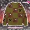 Very Cool X Minecraft Merchandise Pause Screen Ugly Christmas Sweater For Fans And Family