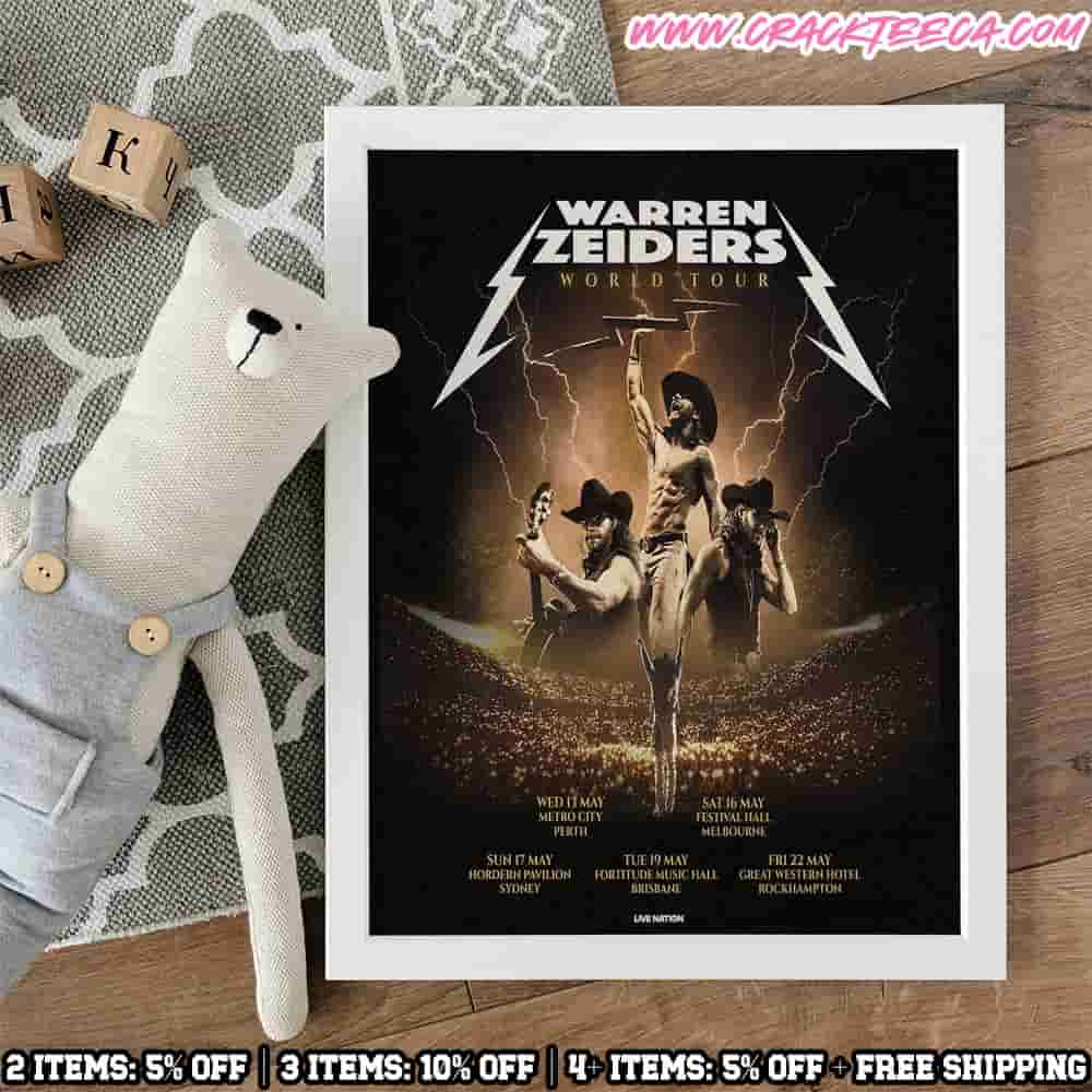 Warren Zeiders World Tour Australia May 2026 Tour Dates Home Decor Poster Canvas Warren Zeiders World Tour Australia May 2026 Tour Dates Home Decor Poster Canvas