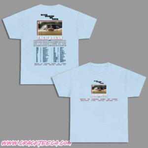 Zach Bryan Heaven On Tour 2026 Tour Dates Two Sided Unisex T-Shirt