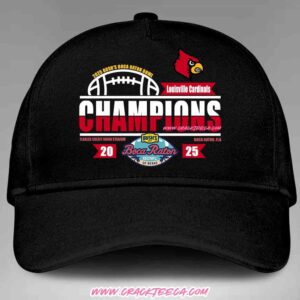2025 Bush’s Boca Raton Bowl Champions Louisville Cardinals At Flagler Credit Union Stadium Classic Hat-Cap