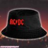 ACDC PWR Up Thunder Pattern Bucket Hat ACDC PWR Up Thunder Pattern Bucket Hat