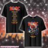 ACDC PWR Up Tour Australia 2025 Powerage T-Shirt Merchandise