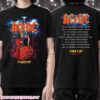 ACDC PWR Up Tour Dates Australia 2025 Back In Black T-Shirt Merchandise ACDC PWR Up Tour Dates Australia 2025 Back In Black T-Shirt Merchandise