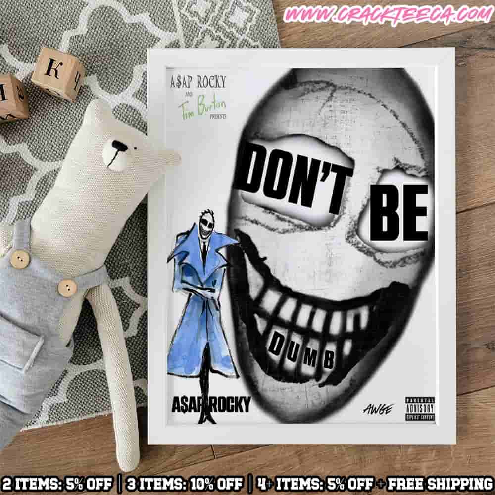 ASAP Rocky And Tim Burton Presents Don’t Be Dumb Shadows Of Harlem Home Decor Poster Canvas ASAP Rocky And Tim Burton Presents Don’t Be Dumb Shadows Of Harlem Home Decor Poster Canvas