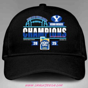 BYU Cougars 2025 Pop-Tarts Bowl Champions At Camping World Stadium On December 27 Classic Hat-Cap