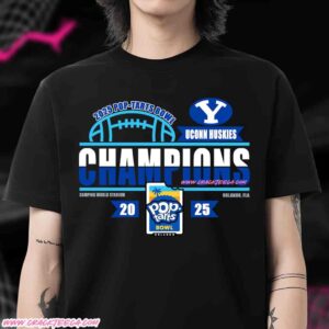 BYU Cougars 2025 Pop-Tarts Bowl Champions At Camping World Stadium On December 27 Locker Room T-Shirt