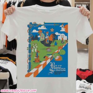 Billy Strings Austin Texas 2025 Night 1 Official Poster At Moody Center On December 13 T-Shirt