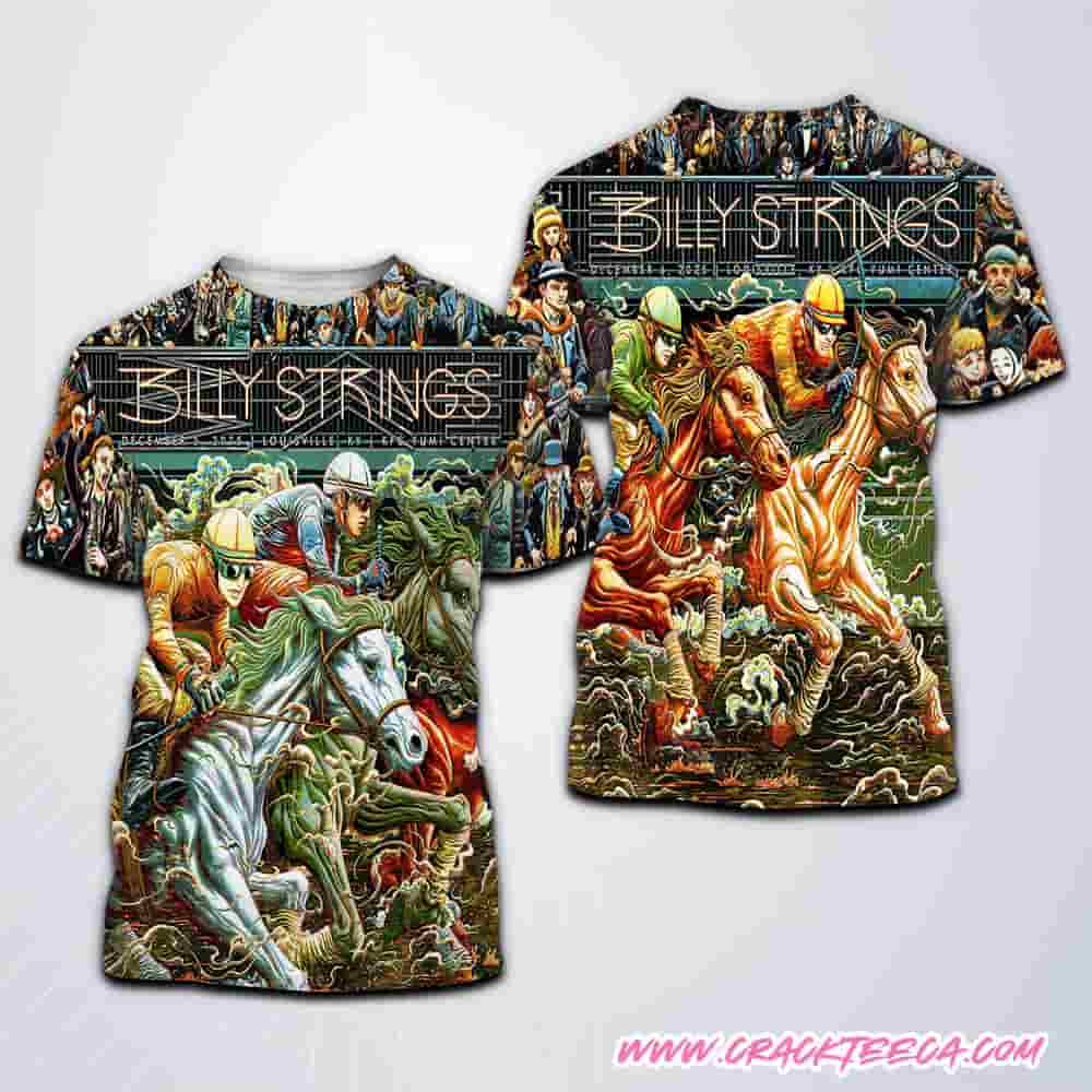 Billy Strings Louisville Kentucky 2025 All Dates Poster At KFC Yum Center On December 5-6 All Over Print Shirt Billy Strings Louisville Kentucky 2025 All Dates Poster At KFC Yum Center On December 5-6 All Over Print Shirt
