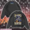Blink 182 X Los Angeles Rams Merchandise 2025 Savage Rabbit T-Shirt