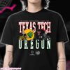 Capital One Orange Bowl 2026 Oregon Ducks vs Texas Tech Red Raiders Vintage Matchup T-shirt