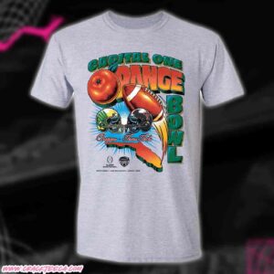 Capital One Orange Bowl 2026 Oregon Ducks vs Texas Tech Red Raiders Vintage Matchup T-shirt
