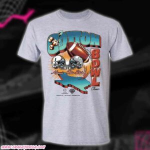 Cotton Bowl Classic 2025 Miami Hurricanes Vs Ohio State Buckeyes Vintage Matchup T-shirt
