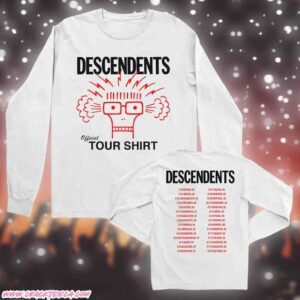 Descendents Official Tour Shirt 2025 Tour Dates Long Sleeve T-Shirt