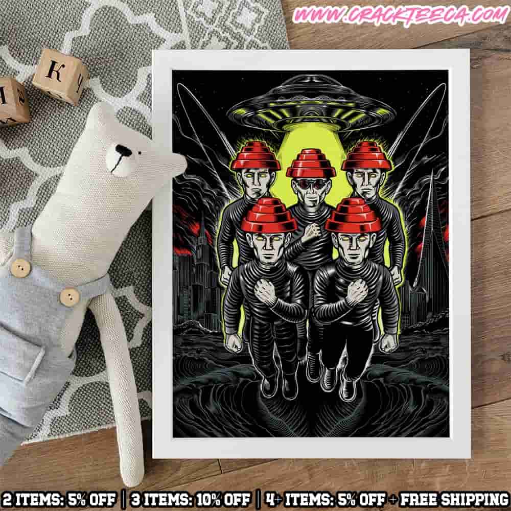 Devo Mutate Don’t Stagnate Tour 2026 Official Home Decor Poster Canvas