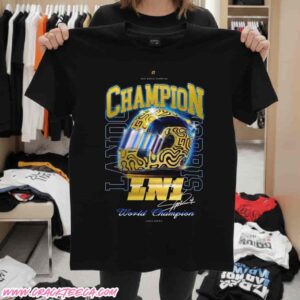 F1 World Champion Lando Norris 2025 Short Sleeve T-Shirt