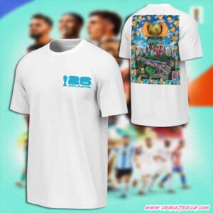 FIFA 2026 World Cup Atlanta Poster White T-Shirt Unisex