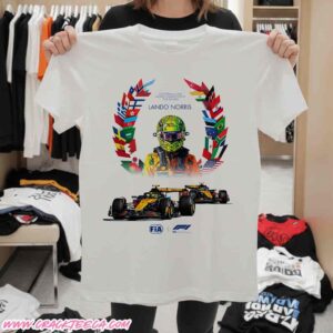 FIA Formula 1 World Championship For Drivers Lando Norris 2025 T-Shirt