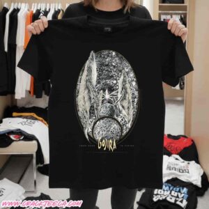 Gojira Official Poster For Show At Zenith Nantes Metropole In Saint-Herblain France 2025 On December 2 T-Shirt Merch