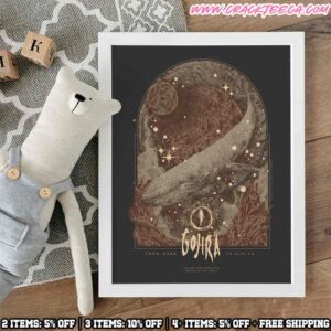 Gojira Official Poster Paris France 2025 At Bercy Accor Arena On November 30 Home Decor Poster Canvas