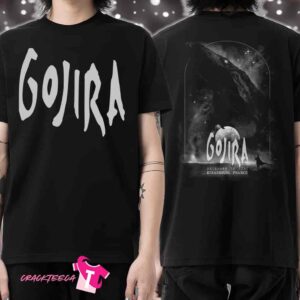 Gojira Strasborg France 2025 Concert Poster At Zenith of Strasbourg On December 12 T-Shirt Merchandise