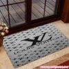 Colorful Melting Paint Drip Louis Vuitton Doormat