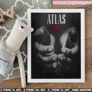 Guns N Roses Atlas Single Cover Photo Home Decor Poster Canvas