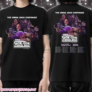 Gwar Gor-Gor Strikes Back Tour Dates 2026 The Gwar Saga Continues T-Shirt Merchandise