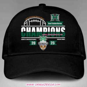 Hawaii Rainbow Warriors Football Champions 2025 Sheraton Hawaiʻi Bowl Classic Hat-Cap