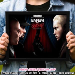 Hitman World Of Assassination Eminem Vs Slim Shady Home Decor Poster Canvas